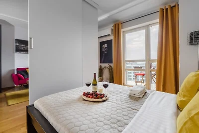 Wohnung in Warschau mit Stadtblick