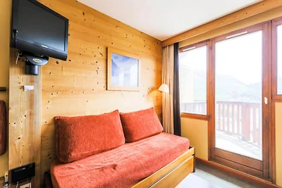 Wohnung in Alpe d'Huez mit Bergblick