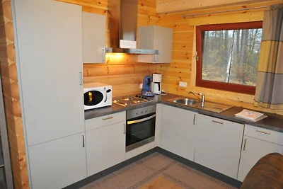 Chalet moderno con stufa situato nella...