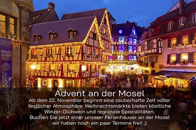 Vakantiehuis aan de Moezel met 3 slaapkamers