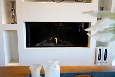 Casa vacanza in legno con forno a microonde