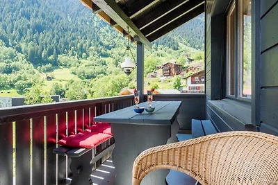 Vakantiehuis in Fieschertal Wallis met tuin