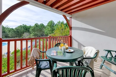 Stunning Landes Pine Apartment for 5