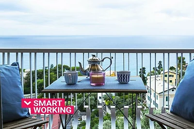 Appartamento a Bogliasco con balcone