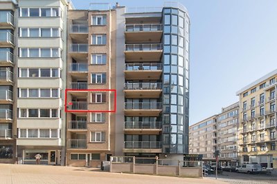 Appartement met zijdelings zeezicht in...