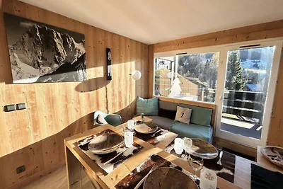 Wohnung in Megève mit Bergblick