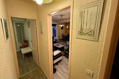 Gezinsopvang in de buurt van de shuttle.