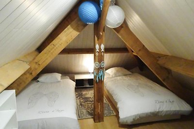 Komfortables Ferienhaus auf idyllischem Anwes...