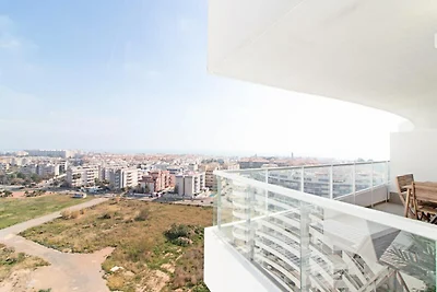 Appartement in Canet met uitzicht op zee en...