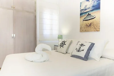 Chalet in Es Barcares met uitzicht op zee