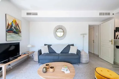 Appartement in Cannes met privétuin