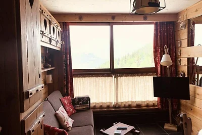 Wohnung in Arc 1600 mit Mont-Blanc-Blick