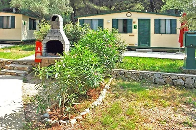 Mobilheime im Camp Kovacine in Cres, mit lang...