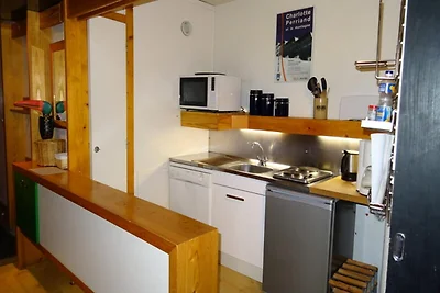 Wohnung in Les Arcs mit Waldblick