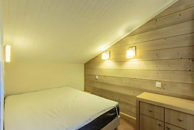 Wohnung in Plagne 1800 mit Bergblick