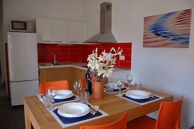 Komfortable Wohnung mit überdachter Terrasse