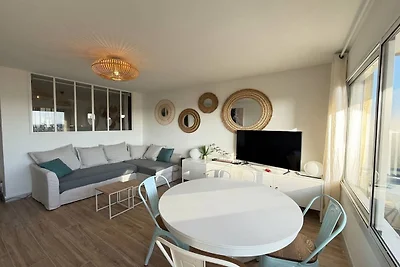 Helle Strandwohnung in Valras
