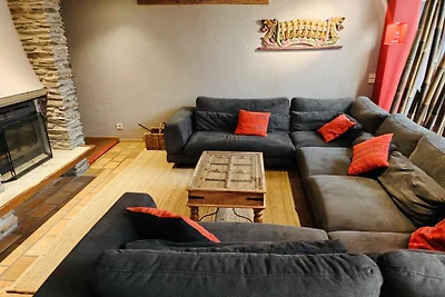 Ferienhaus mit Sauna und Garten in der Nähe v...