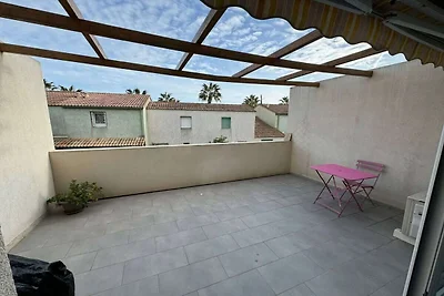 Maisonette mit Terrasse, Valras