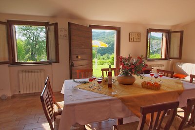 Schönes Ferienhaus in Apecchio mit Pool