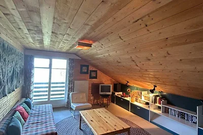 Chalet in Veysonnaz mit Bergblick