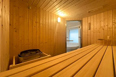 Ferienhaus mit Sauna im Ferienpark Mirow
