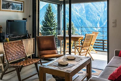 Apartment in Venosc mit Blick auf den...