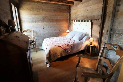 Chalet in Arèches mit Blick auf die Alpen