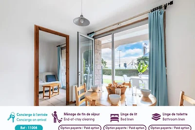 Ferienhaus am Strand von Val André und...