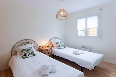 Eénlaags huis aan de kust van Bretagne