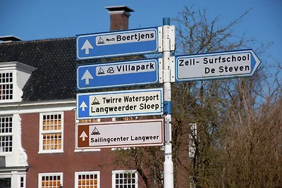 Ruim vakantiehuis in het centrum van Langweer