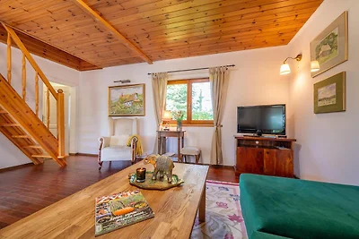 Komfortables Ferienhaus mit Kamin, Bobolin