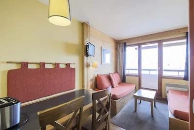 Wohnung in Alpe d'Huez mit Bergblick