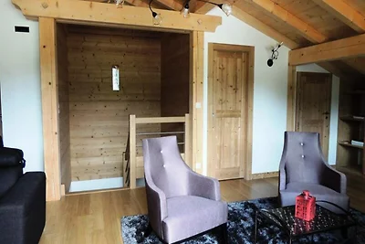 Chalet in Les Gets mit Bergblick