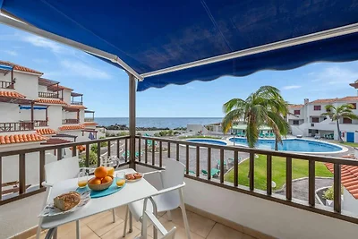 Appartement aan het strand in Cascajos voor 3