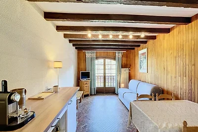 Ferienwohnung in Les Gets mit Bergblick