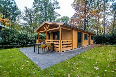 Luxe vrijstaande lodge met stoomcabine.