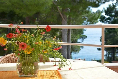 Studio Apartment with Balcony and Sea View...
