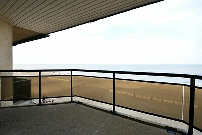 Appartement in De Haan met zeezicht