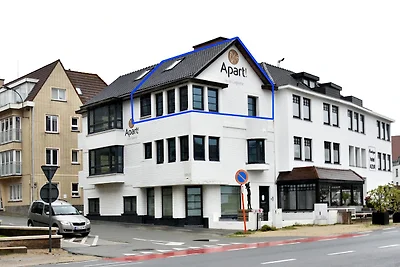 Romantisch appartement in De Haan voor koppel