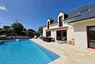 Ferienvilla mit Pool am Golf des Morbihan-ehe...