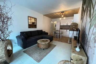 Wohnung in Grau du Roi am Strand