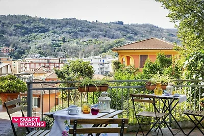 Wohnung in Rapallo mit Terrasse
