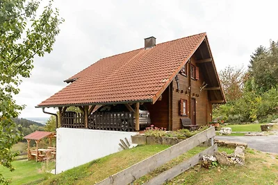 Holzferienhaus in Hinterrod mit Sauna