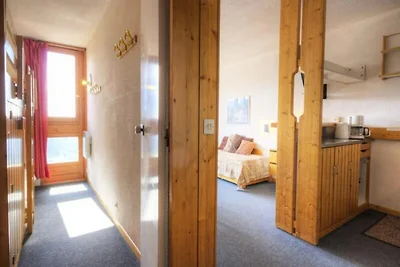 Apartment in Villards mit Blick auf das Tal