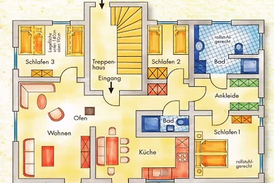 Ferienwohnung mit 1 Schlafzimmer