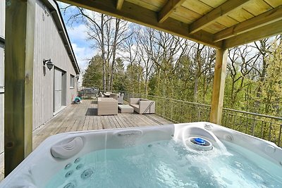 Ferienhaus mit Jacuzzi und Sauna