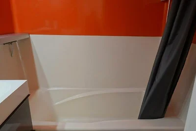 Apartment in Arc 2000 mit Blick auf die...