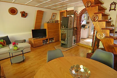 Ferienhaus in Perlin mit Garten