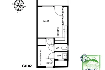 Apartment in Les Carroz in der Nähe der...